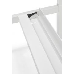 Flex-3 bench 160 kabelbak (149cm) wit incl 2 kleppen